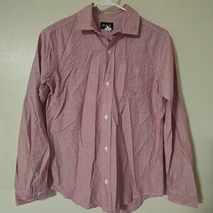 The Children's Place EUC Boys long-sleeved pink button up dress shirt Size 14